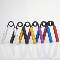 Poignée en aluminium de type A pour rééducation, exercice des doigts, fitness, musculation et décompression, en métal, réglable et allongée