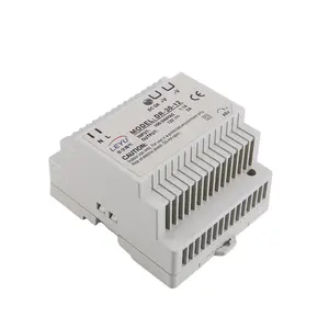 Best Adjustable Single Output AC-DC 110V 220V Din Rail Power Supplies 5V 12V 24V 48V 5A 10A Current 30W 60W Power with LED Light