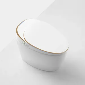 Articles sanitaires d'hôtel salle de bain céramique wc toilette ensemble moderne salle de bain commode nouvelle cuvette de toilette norme américaine