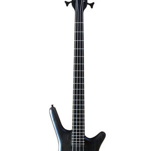 กีตาร์เบสไฟฟ้า 4 สาย คุณภาพสูง ยี่ห้อ Paisen ไม้เอล์มเมเปิลสีดำล้วน 24 เฟรต - Product Image 4