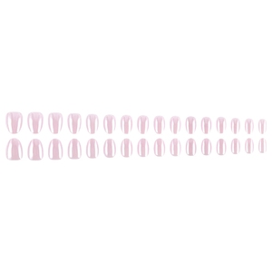 32 <span class=keywords><strong>Uñas</strong></span> Postizas de Gel Suave, Cortas y Redondas, Color Degradado, Reutilizables, Fáciles de Aplicar, con Aspecto de Salón, <span class=keywords><strong>Uñas</strong></span> a Presión, <span class=keywords><strong>Uñas</strong></span> con Pegamento, <span class=keywords><strong>Uñas</strong></span> Falsas - Product Image 5