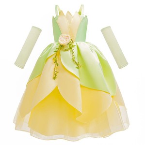 Disfraz <span class=keywords><strong>de</strong></span> Elfa Verde para Niñas, Disfraz <span class=keywords><strong>de</strong></span> Princesa para Halloween, Disfraz Infantil <span class=keywords><strong>de</strong></span> Organza para Actuaciones - Product Image 6