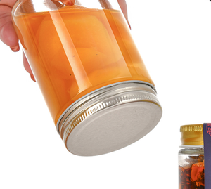 Frascos de vidrio <span class=keywords><strong>para</strong></span> lata, Mini frascos de vidrio de 100ml, 180ml, 200ml, 280ml, 400ml, 500ml, 650ml, 300ml - Product Image 3