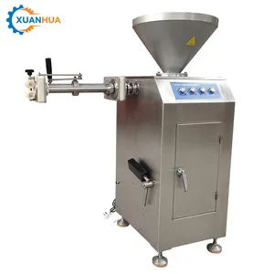 OEM available automatic vacuum meat sausage filler making machine commercial beef/chicken Stuffer enema machine