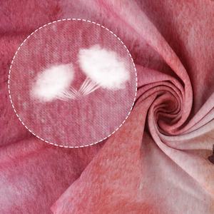 Pañuelo sin costuras RPET rosa de alta calidad, patrón sólido, bufanda de tubo de moda joven, tela reciclada aplicable al aire libre para mujeres - Product Image 2