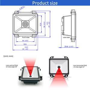 2d barkod okuyucu tarayıcı EMT8060 uzun menzilli Qr kod tarayıcı barkod tarayıcı Atm makinesi - Product Image 6