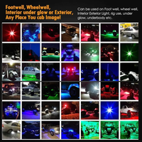 Luces de Roca LED Blancas Puras Más Brillantes de Venta al por Mayor de Fábrica, 12V para Camiones, UTVs, ATVs y 4x4
