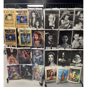 Poster Anime 3D Lenticular 11*16 inci Grosir, Poster Gambar Bergerak 3D, Poster Anime Flip Berubah Gambar 3D - Product Image 2