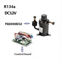 Livraison rapide porte à porte R134a  DC 12v 24v 48v  Micro-inverseur BLDC Moteur rotatif de refroidissement Compresseur 400w