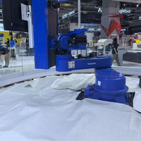 Robot de soudage industriel Yaskawa à 6 axes pour soudage MIG TIG MAG à l'arc, poste de travail de soudage robotisé automatique