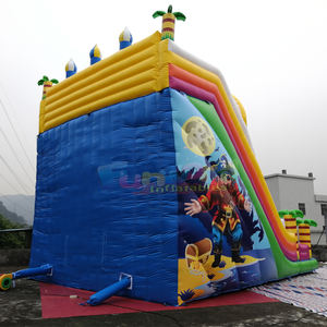 Structure gonflable d'aventure à deux voies, toboggan gonflable pirate, château gonflable commercial pour enfants - Product Image 2