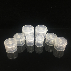 ฝาปิดขวดแชมพูแบบพลิกเปิดปิด ไม่หก รูปทรงวงรี สองสี ขนาด 20-410 24-410 28-410 ผลิตจากพลาสติก PP สำหรับขวดแชมพูขนาด 200 มล. ยี่ห้อ Conlis ขายส่ง - Product Image 1