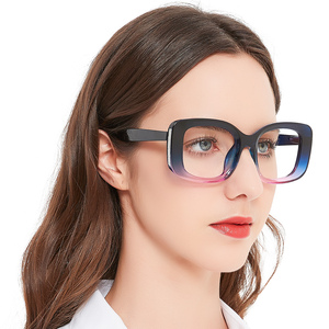 Thời trang hợp thời trang bướm Shape với kim cương Frames khung dày kính mắt kính đọc sách glased cho Optica cho phụ nữ - Product Image 1