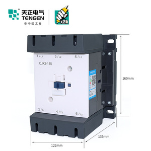 คอนแทคเตอร์ TENGEN CJX2-115 115A 220V 380V สามเฟส - Product Image 2