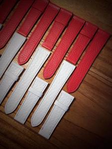 Correas de reloj de cuero de vaca genuina Luxali hechas a mano 18mm 20mm 22mm 24mm tamaños con sistema de liberación rápida - Product Image 5