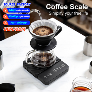Nouveauté - Balance numérique automatique rechargeable <span class=keywords><strong>Timemore</strong></span> 2000g/0.1g - Mini balance à expresso - Balance numérique pour café - Product Image 1