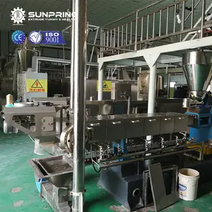 SunPring Protein Tvp Extruded Extruder Soy Texture Protein Soya Meat Making Equipment