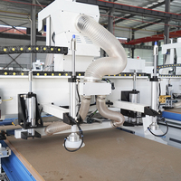 Machine de nesting CNC automatique JIYU CH1-12 avec changeur d'outils ATC pour le fraisage, le rainurage et la gravure de panneaux en bois