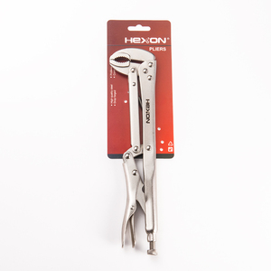 Alicates <span class=keywords><strong>de</strong></span> bloqueo <span class=keywords><strong>de</strong></span> mandíbula, mango largo extendido, acero al carbono, espacio estrecho, ángulo <span class=keywords><strong>de</strong></span> 90 grados - Product Image 3