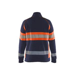 Blaklader-350511588953XS สเวตเชิ้ต Hi-Vis ของผู้หญิงสีน้ำเงินเข้ม/สีส้ม-EAN 7330509894262 HI-VIS ชุดทำงาน - Product Image 2