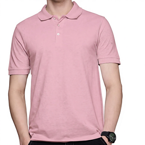 Camiseta Polo de Algodón Transpirable para Hombre, Venta al Por Mayor del Fabricante, Impresión Personalizada, Bordado, Proveedor de Fábrica OEM - Product Image 1