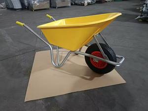 Chariot à roues robuste modèle européen WB6414T, capacité 160 kg, pour <span class=keywords><strong>transport</strong></span> de béton industriel, avec poignée confortable - Vente flash - Product Image 4
