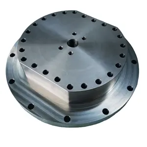 Customized processing of titanium alloy tube sheet CNC machining Lathe processing