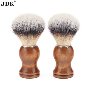 Vente chaude RTS poils de sanglier barbe <span class=keywords><strong>blaireau</strong></span> cheveux doux nettoyage outils de beauté <span class=keywords><strong>blaireau</strong></span> en bois pour hommes - Product Image 4