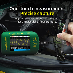 Mini oscilloscope portable numérique avec écran couleur de 2,8 pouces, 10 MHz - Product Image 5