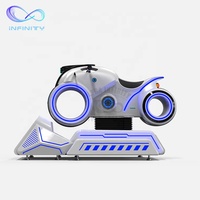 Simulador de Motocicleta VR Súper Atractivo para Adultos, Máquina de Motocicleta VR, Simulador de Carreras de Autos VR, Simulador de Realidad Virtual