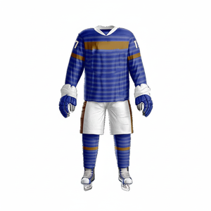 Maillots de hockey sur glace sans manches en polyester 100 % respirant, personnalisés, sublimés, écologiques et à séchage rapide, de qualité supérieure - Product Image 1