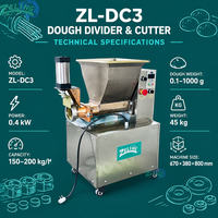 Machine à diviser et à couper la pâte pneumatique en acier inoxydable, équipement industriel pour la boulangerie, pour le pain, la pizza, les brioches et la pâtisserie