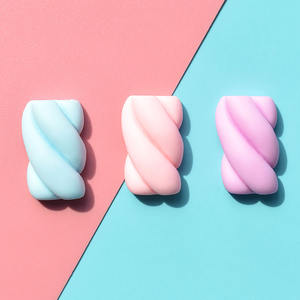 Nouvelles pinces à cheveux en résine imitation barbe à papa, mignonnes et créatives, pour accessoires de coiffure DIY - Product Image 2