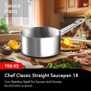 Pentola Chef Classic Straight da 18 cm in acciaio inox per salse e condimenti - Product Image 3
