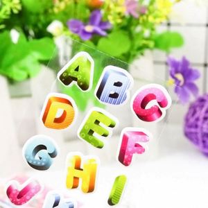 Kids Waterproof 16 Sheets ABC Letter Number <b>Scrapbooking</b> Bullet Stickers Alphabets Puffy 3D Stickers - Product Image 5