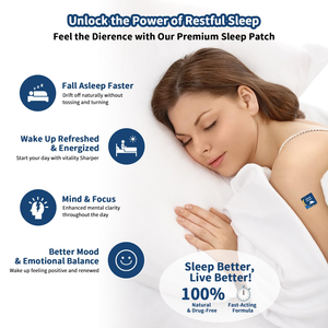 Patchs de Sommeil aux Huiles Essentielles Naturelles et Parfumées pour une Relaxation Profonde et un Meilleur Repos (Vente en Gros) - Product Image 4