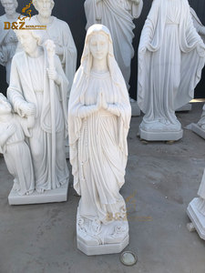 Estatua <span class=keywords><strong>de</strong></span> mármol <span class=keywords><strong>de</strong></span> alta Francia para rezar, Estatua <span class=keywords><strong>de</strong></span> <span class=keywords><strong>la</strong></span> Iglesia <span class=keywords><strong>de</strong></span> <span class=keywords><strong>la</strong></span> <span class=keywords><strong>Virgen</strong></span> María y Grottos para exteriores, Escuela <span class=keywords><strong>de</strong></span> <span class=keywords><strong>la</strong></span> señora <span class=keywords><strong>De</strong></span> loudes - Product Image 2