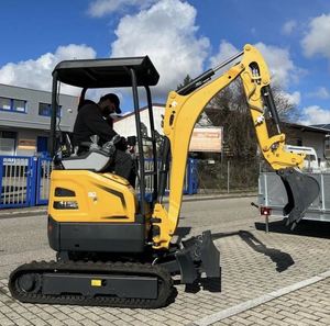 Hot Sale 0.04cbm Excavator <b>Machine</b> 11.8kw SE17SR 1.88ton Mini Crawler Excavator with Spare Parts - Product Image 2