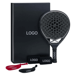 Table Tennis Padel Racket <b>Magnetic</b> Packaging <b>Box</b> with Foam Insert Matt Lamination & Embossing Recyclable Custom Design - Product Image 1