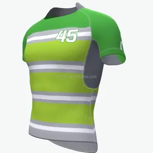 Sublimación Impresión Anti-uv Secado rápido Equipo deportivo personalizado Ropa Club Gimnasio Jersey Rugby