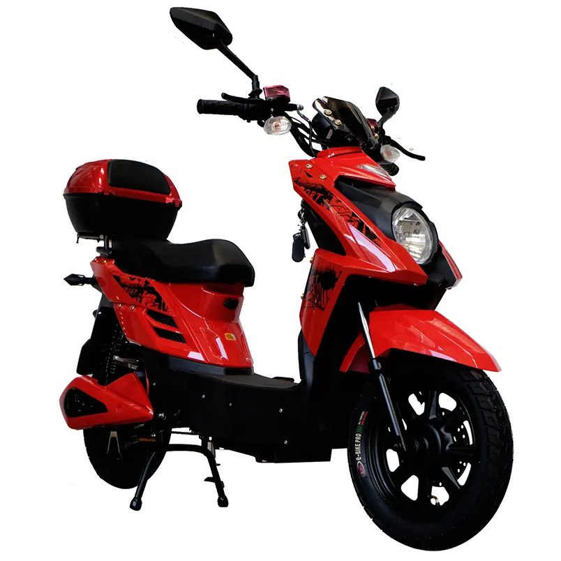 Hız kontrolü ile elektrikli bisiklet şarj edilebilir elektrikli soğutucu scooter elektrik motoru