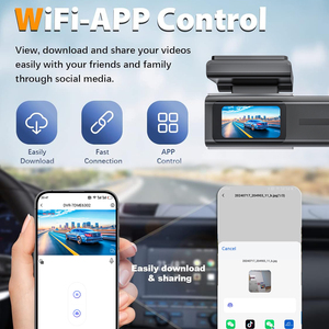 Araç İçi Kamera 4K Çift Lensli 24 Saat Döngü Kayıtlı Su Geçirmez Park Monitörü Araçlar için Video Kaydedici - Product Image 5