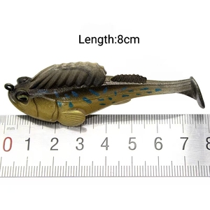 Alta calidad <span class=keywords><strong>Mega</strong></span> Bass Dark Sleeper Jumping Fish Lure Cebo de plástico suave artificial para pesca en agua salada - Product Image 2