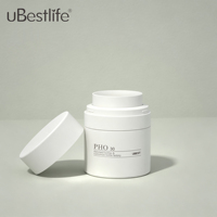 PHO Pot Airless Personnalisé 15/30/50g en PP, Emballage Vide pour Sérum Visage, Lotion, Crème – Contenants Sous Vide