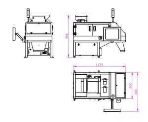 Máquina Automática de Llenado y Conteo para Tornillos, Tuercas, Pernos y Arandelas de 1-50 mm, Empaquetado Vertical en Bolsas y Sobres, Máquina Contadora de Tornillos - Product Image 3