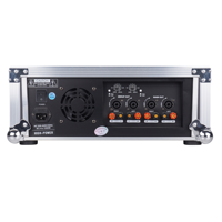 Console de mixage audio professionnelle 8 canaux 4x1200W avec micro sans fil pour petites performances, conférences et événements en direct
