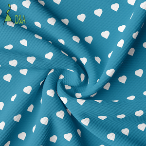 Liverpool Bullet Fabric Love Heart Tela estampada 95% poliéster 5% Spandex Tela para ropa <span class=keywords><strong>de</strong></span> bebé - Product Image 6