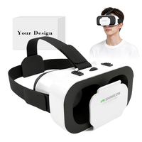Nouveau casque VR intelligent immersif 3D 2026 avec lunettes VR HD à bandeau, prise en charge de la réglage de la distance des objets, lunettes de jeu VR