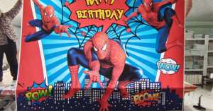 Simpatici palloncini di orso fondali per bambini oggetti di scena per fotografia di bambino adulto Photocall decori torta di compleanno Smash sfondi - Product Image 5