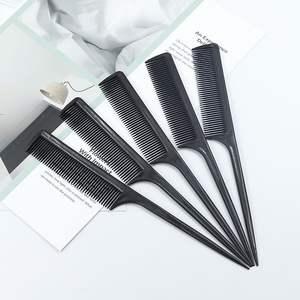 Peine de púas finas - Peine doméstico para peinar, maquillar y trenzar el cabello, peine pequeño con dientes densos, distribución transfronteriza - Product Image 5